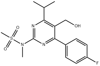 4-(4-氟苯基)-6-异丙基-2-[(N-甲基-N-甲磺酰)氨基]嘧啶-5-甲醇 （瑞舒伐他汀钙中间体）